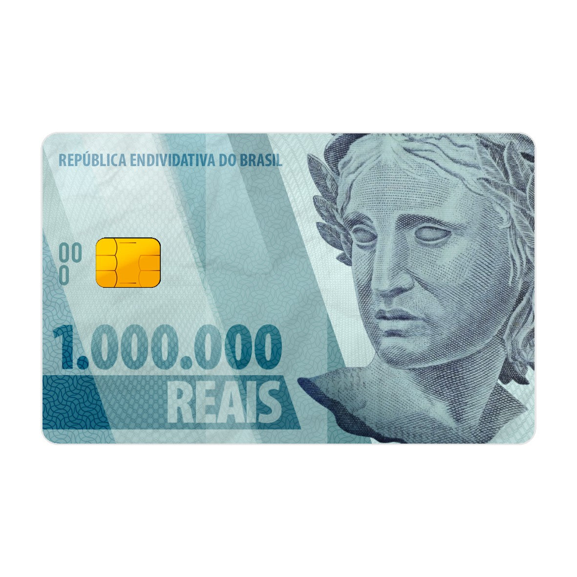 CAPACARD - Película Adesiva Para Cartão - 1 Milhão De Reais CAPACARD - Película Adesiva Para Cartão - 1 Milhão De Reais
